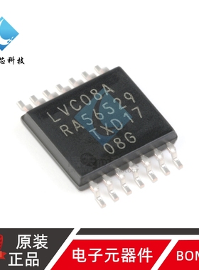 原装正品 74LVC08APW,118 TSSOP-14 四路2输入与门 贴片逻辑芯片