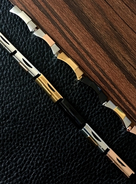 Endlink适配劳力士迪通拿Daytona不锈钢弧形接口头粒钢片 20 21mm