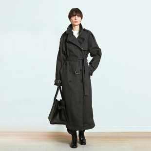 Carolingian低奢珍藏ROW风 重工成衣外套 高支匹马棉廓形长风衣