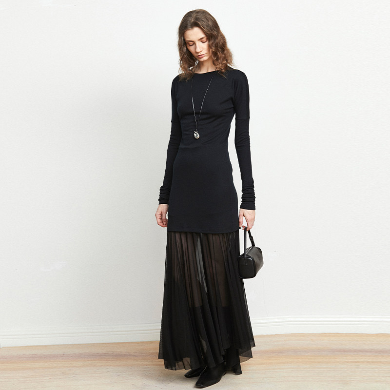 Carolingian奥地利天丝羊毛！高阶气质上衣+朦胧轻透网纱伞裙套装,女装/女士精品,时尚套装,淘宝优惠券,粉丝福利购,淘宝优惠卷