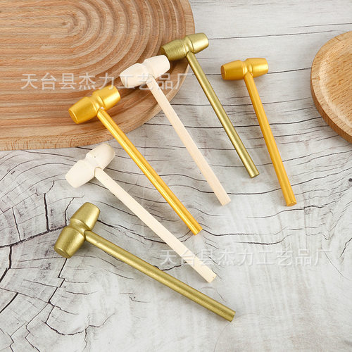 创意diy木质小木锤儿童多功能玩具迷你小木锤木质工艺品