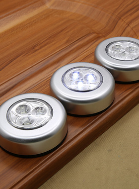 柜门灯led液压铰链室内外家具电池灯衣柜抽屉橱柜门感应灯