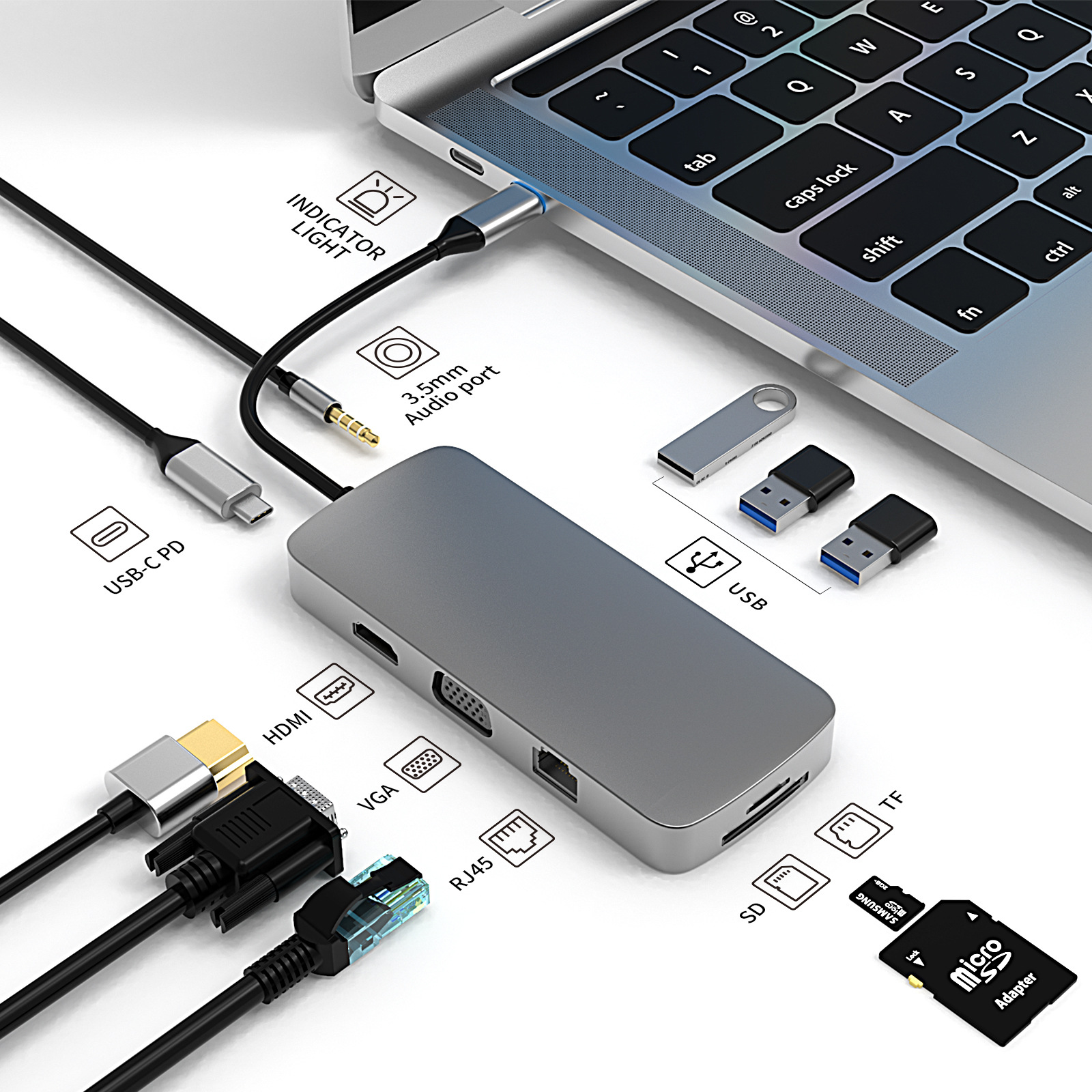 USB3.0hubtypechubusb