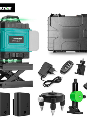 红外线绿光激光水平仪自动调平3D12线16线laster精度强光
