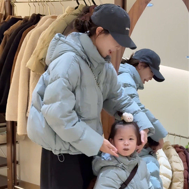 短款连帽羽绒服女冬季新款2025爆款白鸭绒加厚超好看面包服外套,个性定制/设计服务/DIY,棉服工装,淘宝优惠券,粉丝福利购,淘宝优惠卷