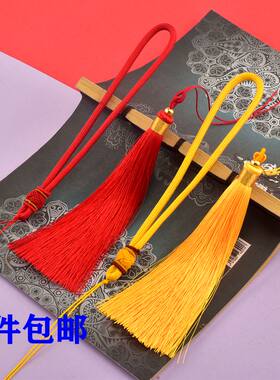 精致玉珠手把绳流苏民族风饰品