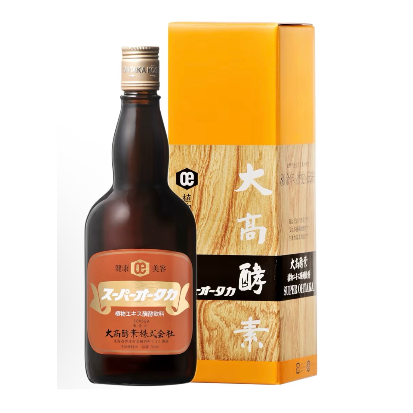 日本直邮大高酵素SUPER OHTAKA 原装北海道植物发酵原液720ml