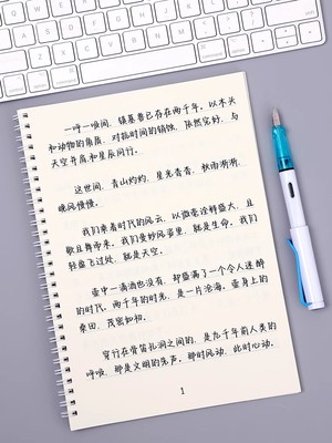 成年人学生行楷文案语录