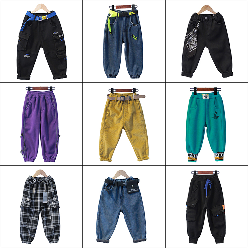 冬季加厚长裤一体绒休闲裤