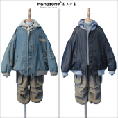 啦芙莱童装 男女童外套潮7639 儿童夹棉棒球服保暖棉服24深秋冬新品