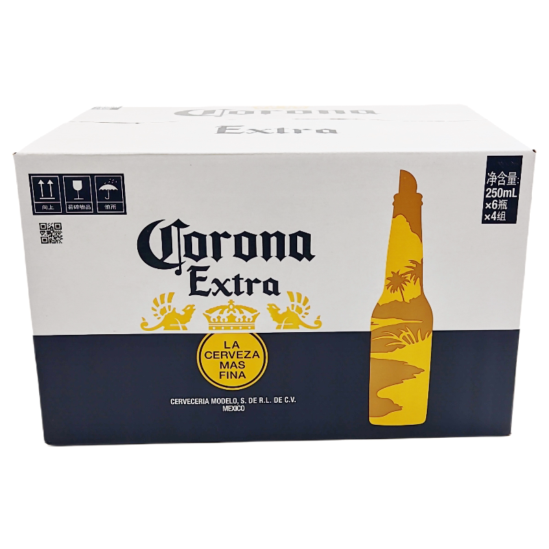 科罗娜啤酒国产特级墨西哥风味250ml*24瓶整箱包邮