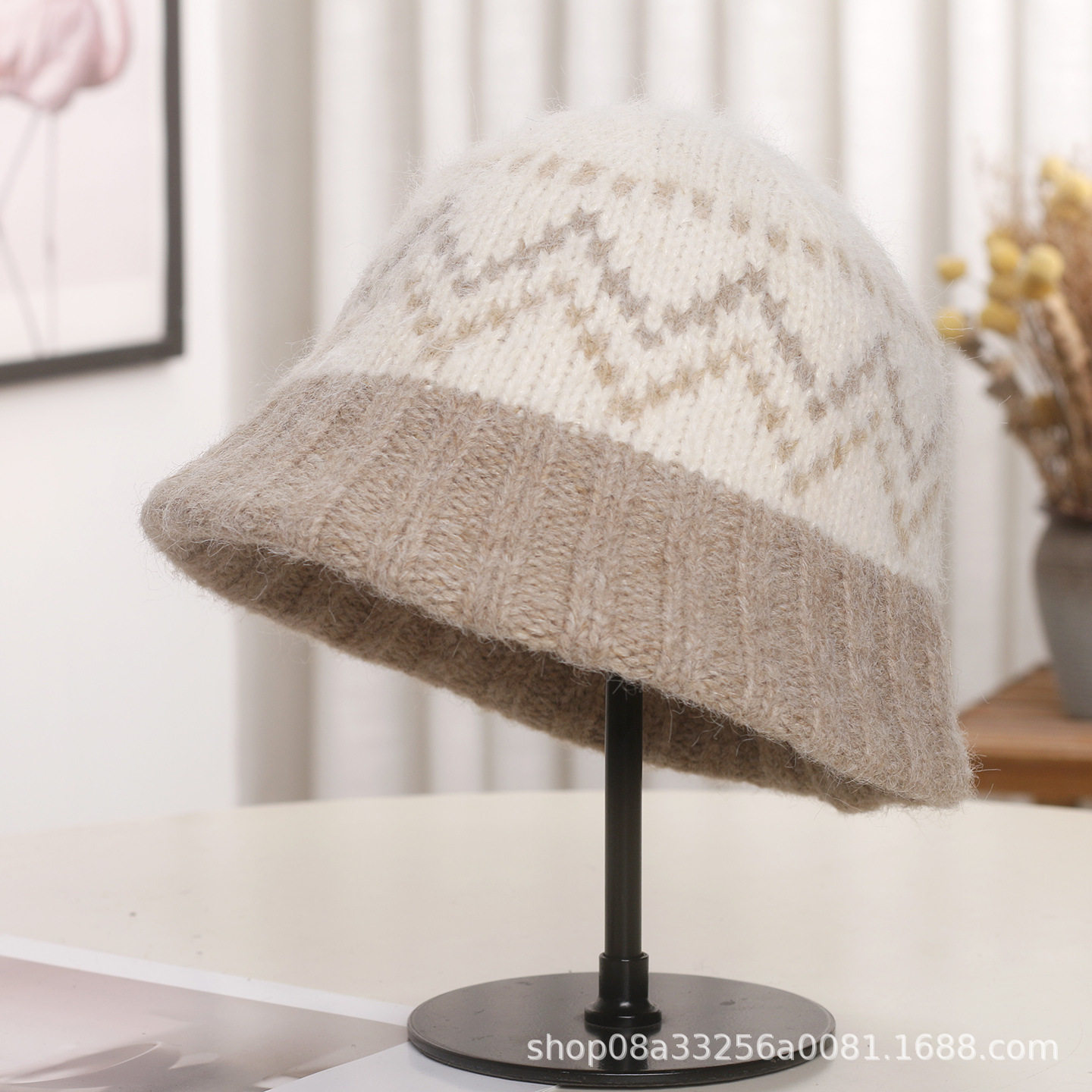 香港潮牌2025新款费尔岛毛线帽子女秋冬保暖针织盆帽韩版显脸小素,女装/女士精品,羊绒衫,淘宝优惠券,粉丝福利购,淘宝优惠卷