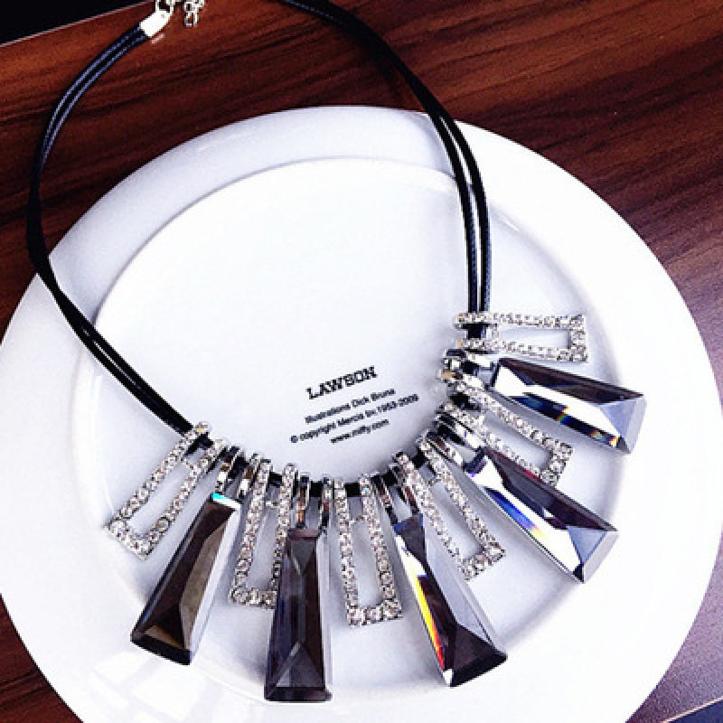 香港潮牌欧美时尚项链夸张装饰锁骨女短款百搭毛衣链服装配饰春秋,饰品/流行首饰/时尚饰品新,组合套装,淘宝优惠券,粉丝福利购,淘宝优惠卷