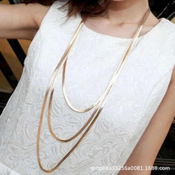 香港潮牌韩国饰品夏季多层装饰项链女衣服配饰挂链毛衣链长款挂饰,饰品/流行首饰/时尚饰品新,组合套装,淘宝优惠券,粉丝福利购,淘宝优惠卷