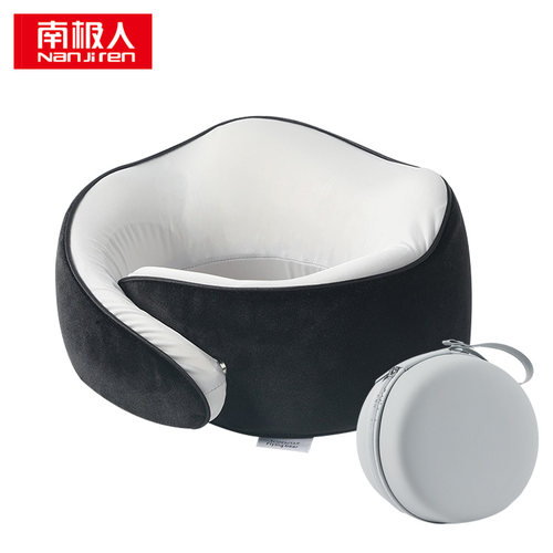 南极人记忆棉u型枕磁吸扣护颈枕便携可收纳