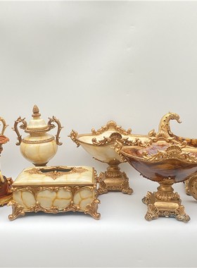 装饰欧式桌面酒柜创意树脂