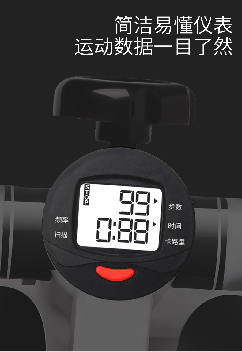 Stepper nhà máy giảm cân tại chỗ mắt cá chân máy máy đạp chân nhỏ gọn thiết bị máy tập thể dục - Stepper / thiết bị tập thể dục vừa và nhỏ cục tạ 10kg