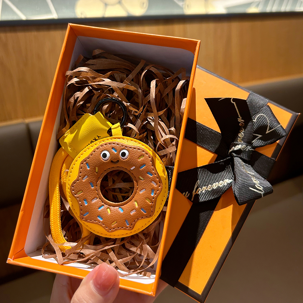 甜甜圈书包小挂件礼盒装