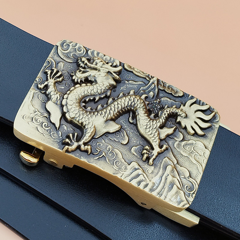 裤腰带牛大哥头层牛皮男皮带