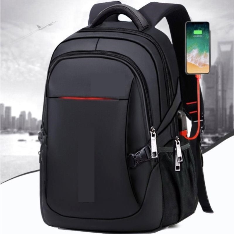 双肩包男士大容量商务旅行包电脑