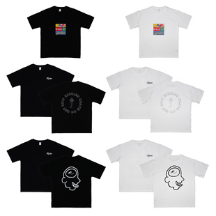 薄款 Kizzles 200g克重夏季 纯棉圆领滑板短袖 T恤 Tee