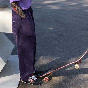 Cruiser Cords Pants 弹力灯芯绒 特价 直筒滑板休闲长裤 Kizzles