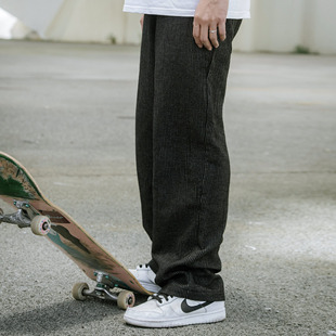 Pants 条纹牛仔裤 Denim Work Stripes 直筒滑板休闲长裤 Kizzles