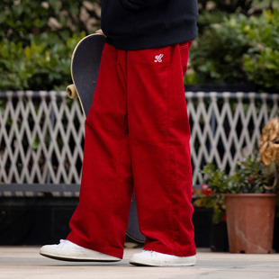 Corduroy 宽松直筒灯芯绒休闲裤 Work 美式 Pant Kizzles