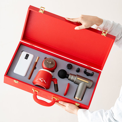 2025新款商务笔记本礼盒套装茶杯充电宝刻字印logo律所员工纪念品定做公司企业单位伴手礼品节日送老师长辈