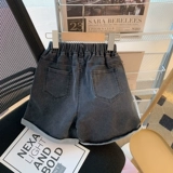 Джинсовая юбка, летние шорты, детские тонкие штаны, в западном стиле, подходит для подростков