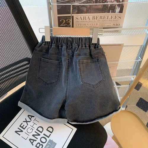 Джинсовая юбка, летние шорты, детские тонкие штаны, в западном стиле, подходит для подростков