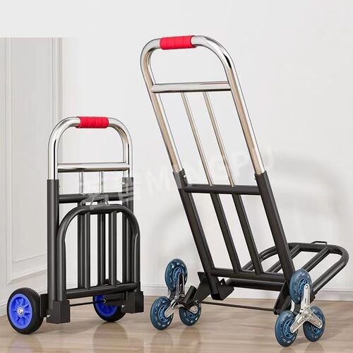 桶装水小拉车折叠打水小推车拉货