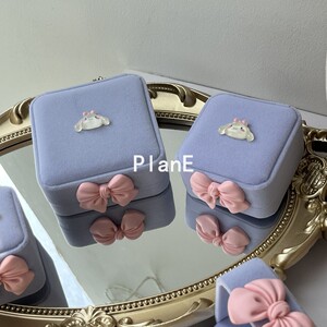 手工制作高级温柔风清冷灰粉绒布