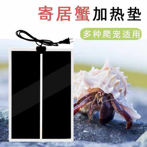 寄居蟹加热垫专用于角蛙斗鱼蜘蛛