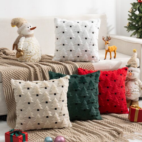 Christmas throw pillow covers, home sofa cushion covers,