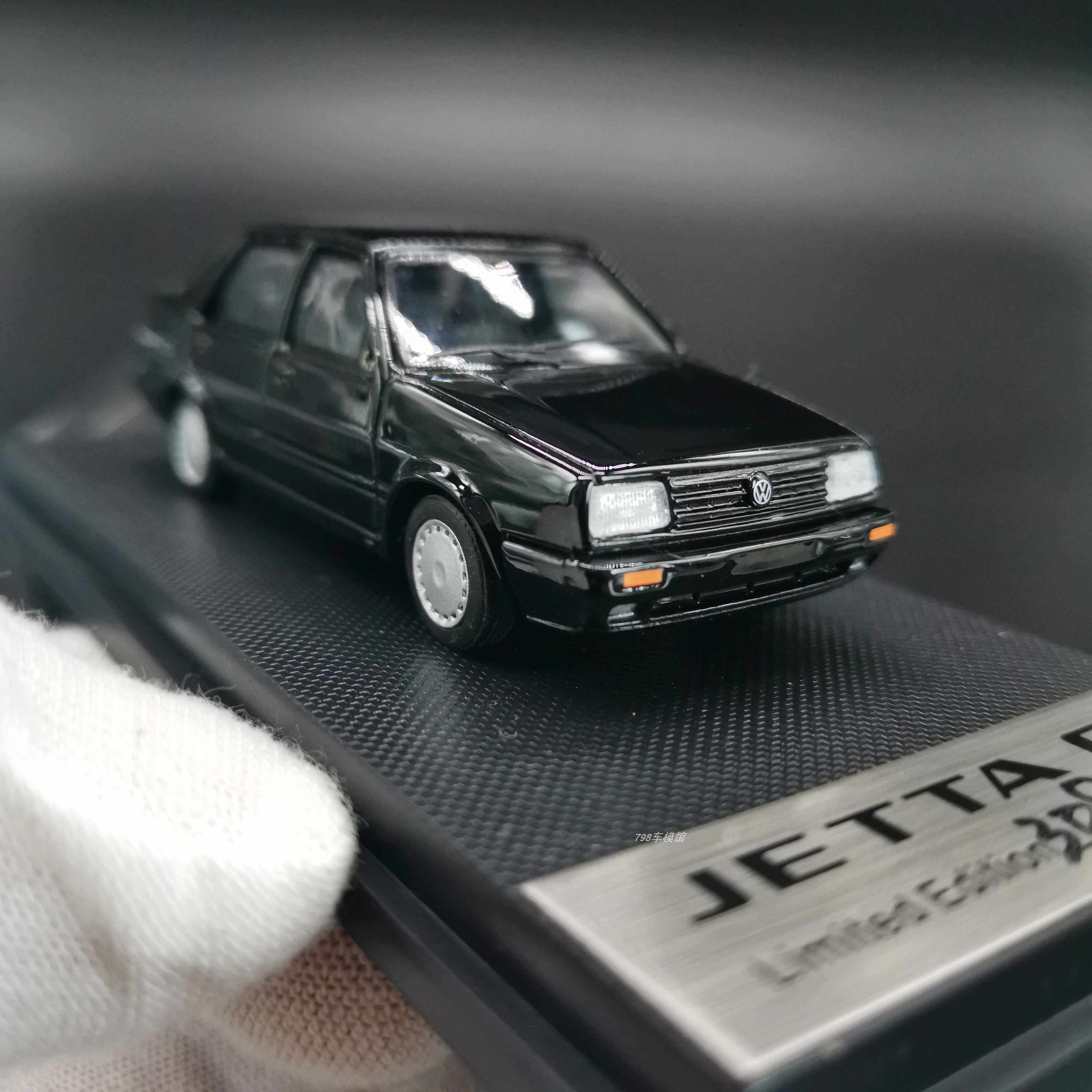 正品原厂1:64捷达王 大众老捷达gt jetat限量版合金汽车模车模型