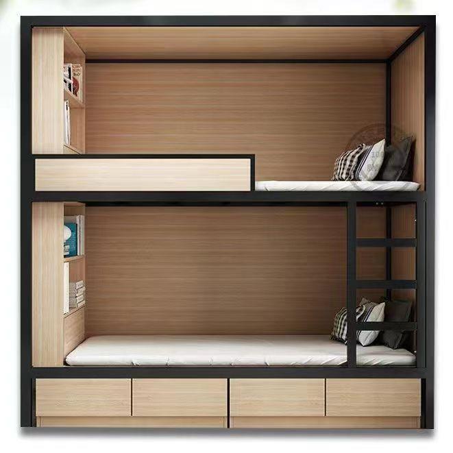 学宿舍高低铺上学校宿公舍寓床铁艺双层太空舱TKC-GM-0民生宿青旅