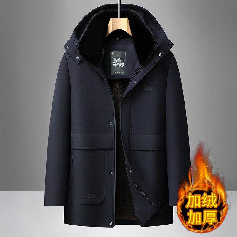 恒源祥男士新款棉服加绒加厚保暖棉衣2025冬季中老年爸爸装保暖棉,男装,皮草,淘宝优惠券,粉丝福利购,淘宝优惠卷