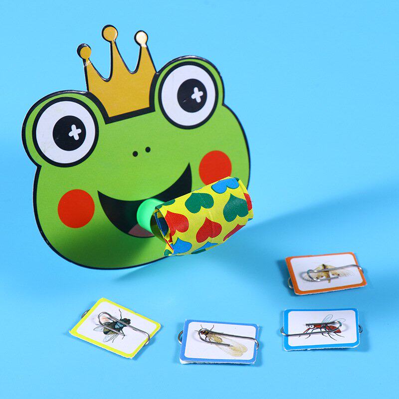 青蛙捕食昆虫幼儿园手工diy科技小制作创意玩教具材料包研学推荐