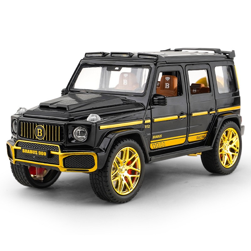 儿童玩具男孩仿真合金越野车玩具车模型摆件小汽车子地摊gd91