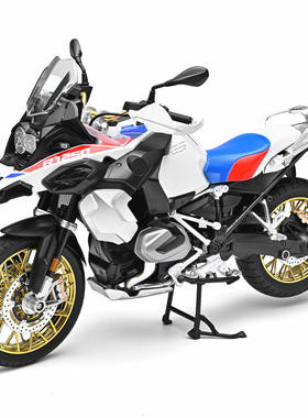 1:6宝玛水鸟GS1250ADV合金摩托车模型声光喷雾元旦节礼物热销