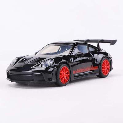 新款 1:43保时捷911 GT3 RS仿真合金汽车模型收藏摆件
