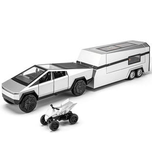 1: 32 Tesla Pickup Alloy Car Model Boy Toy火车/摩托/汽车模型