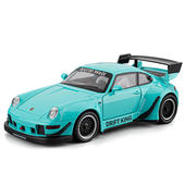 22保捷RWB993合金跑车模型四轮减震复古装 新款 饰配件男孩玩具