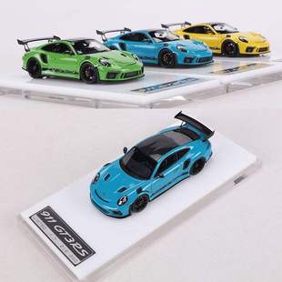 新款 Cars Lounge车廊CL 1:64保时捷911 GT3RS树脂汽车模型收藏