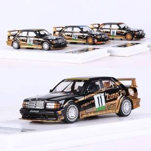LMLF 1:64 奔驰190e W201 2.5-16 Evolution赛车仿真合金汽车模型