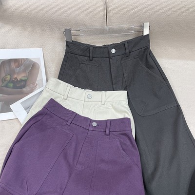 【潇潇】直筒哈伦老爹休闲裤女WK812裤长96