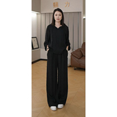 WK25272 1＞2 潇潇 长105 可机洗 长裤 高级感 秋新款