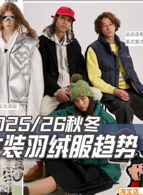 J169女装2025-26秋冬棉服羽绒服款式 服装设计参考资料图片素材