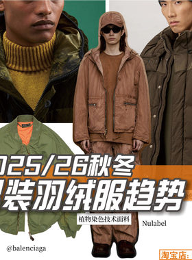 L99男装2025-26秋冬棉服羽绒服 服装设计款式图片素材